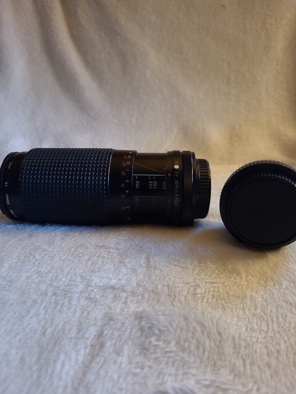 Vintage Albinar ADG V80-200mm f/3.9 MC Macro Zoom Lens for Minolta MD Mount Kore